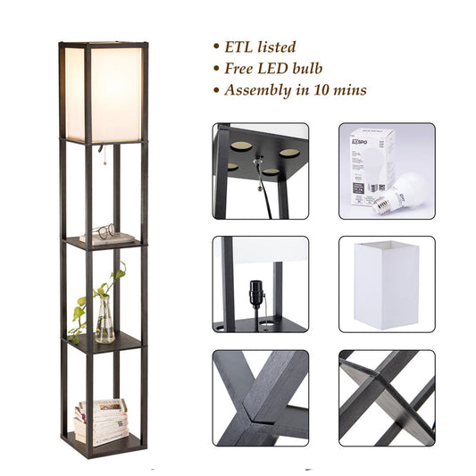 Contemporary Shelf Lighting Lamp