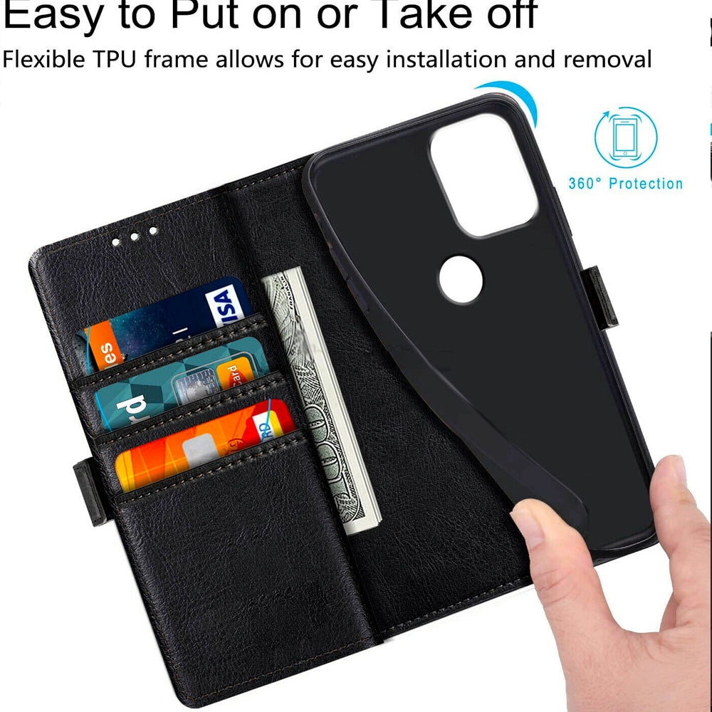 Motorola Moto G Stylus Leather Wallet Case: Retain the Essential Essence of the Product while Offering a Distinctive Twist