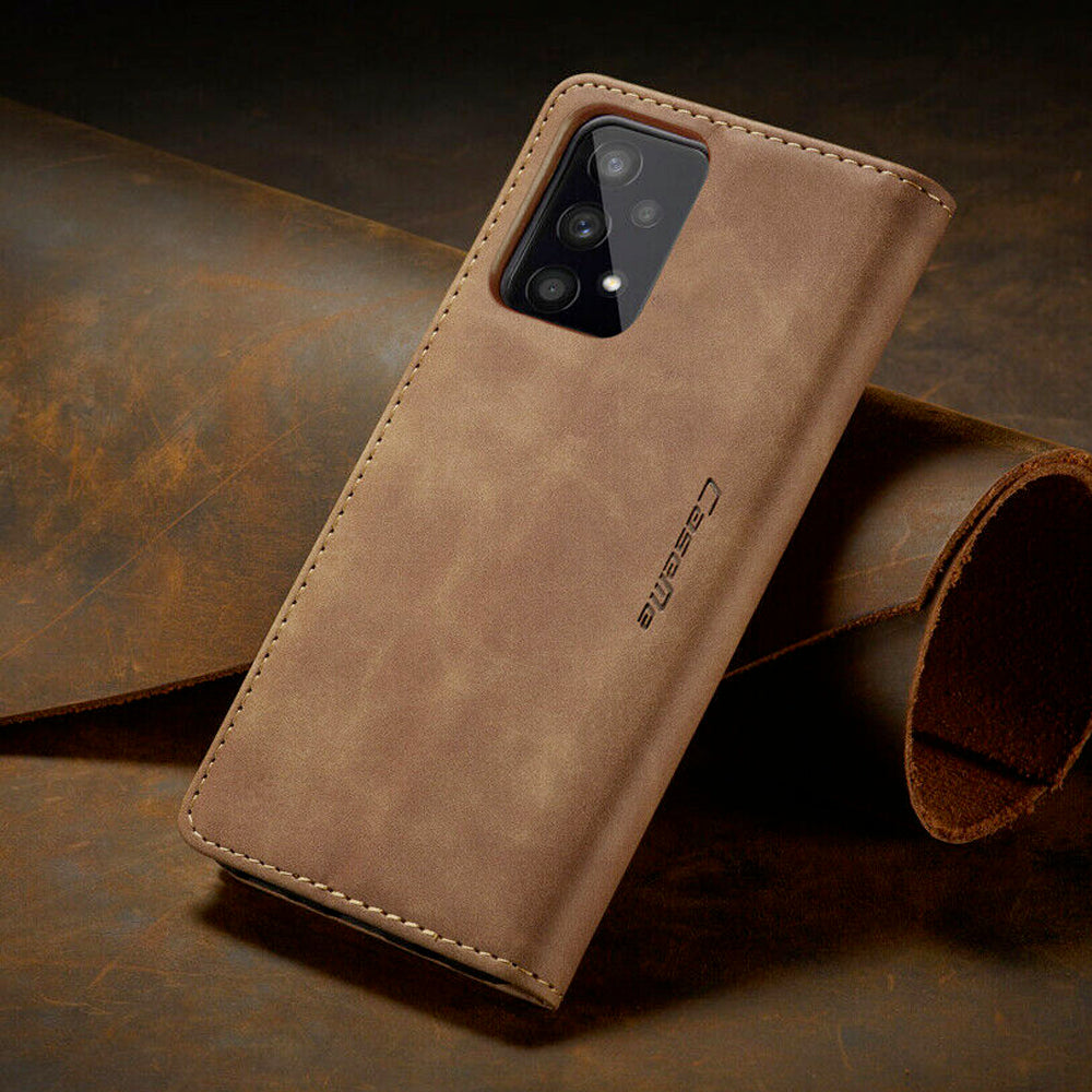 Samsung A13 A33 A53 5G Leather Folio Case
