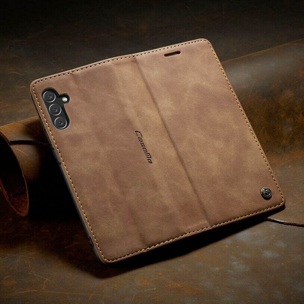 Samsung A13 A33 A53 5G Leather Folio Case