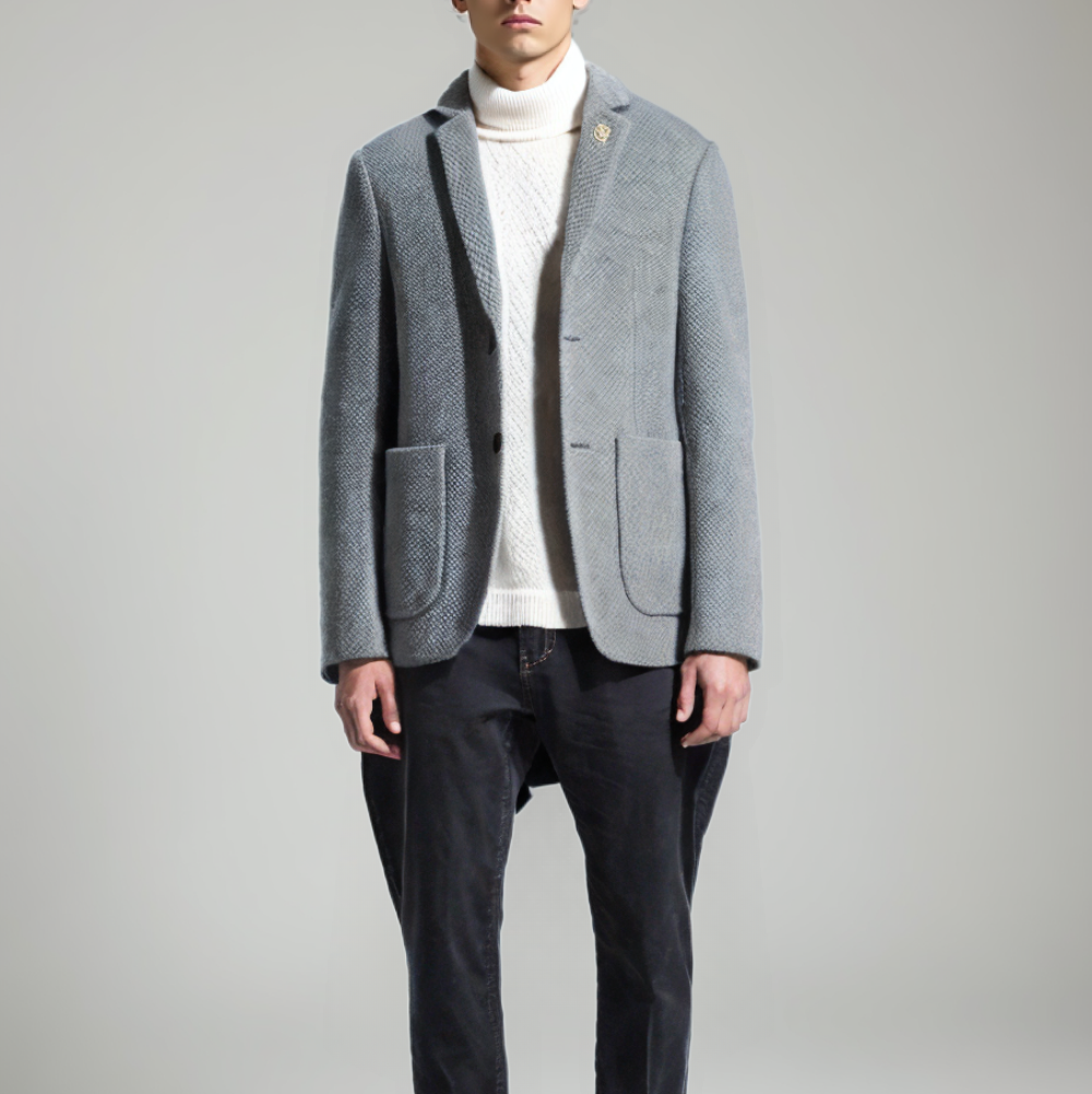 Classic Dual Button Men's Blazer