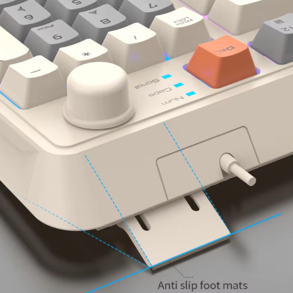 Portable Keyboard and Mouse Set with 94 Keys from ""