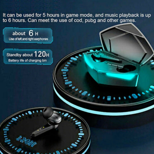 Dragon Wireless Stereo Gaming Earbuds with Active Noise Cancellation