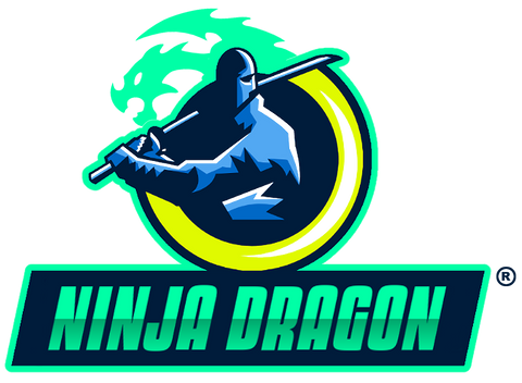 Ninja Dragons V1X Premium Metal Gaming Set - Keyboard and Mouse Pair