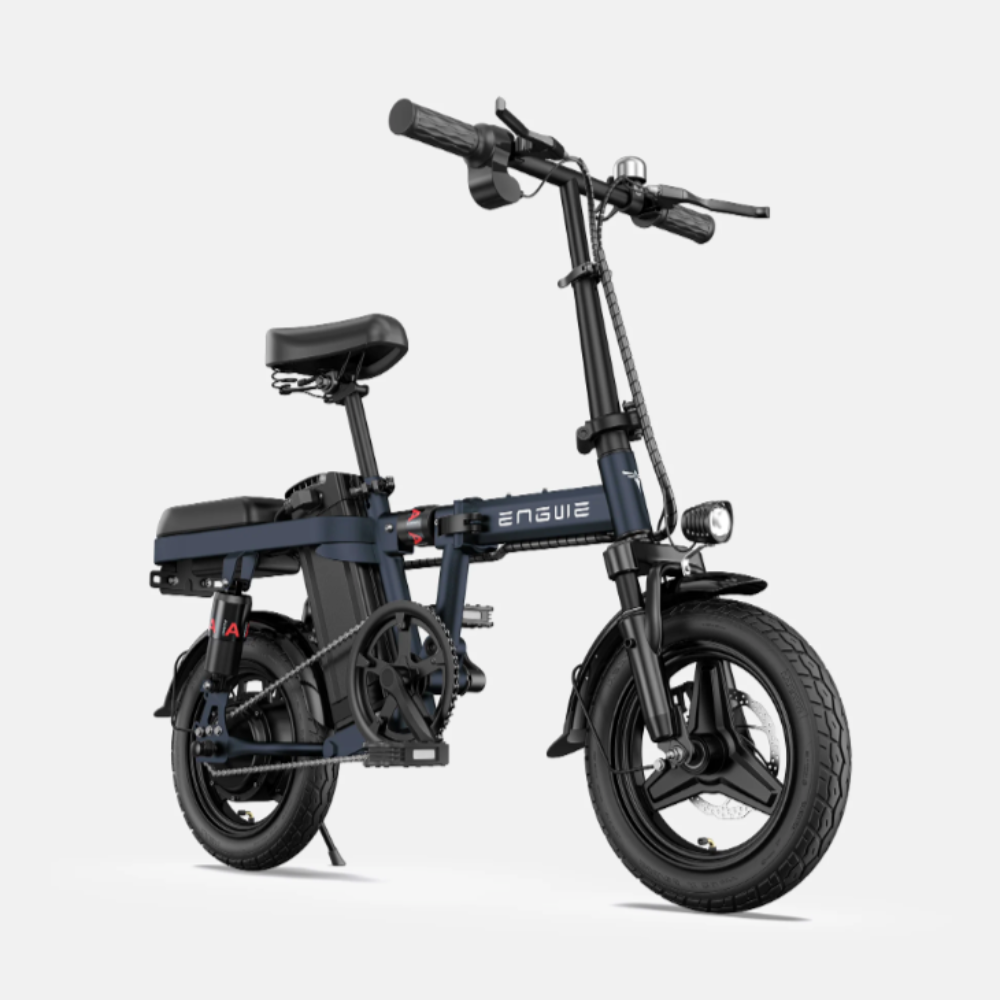 Compact Foldable 350W Electric Bicycle With Versatile Shock Absorbers