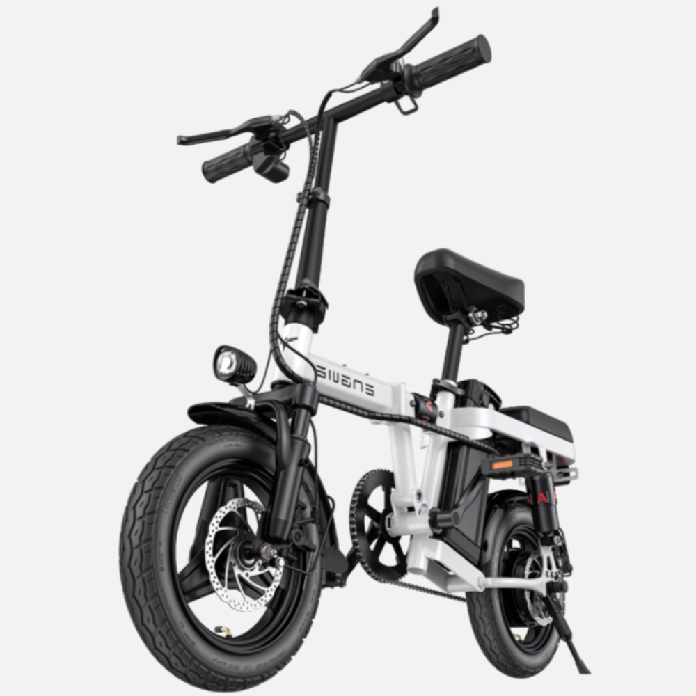 Compact Foldable 350W Electric Bicycle With Versatile Shock Absorbers
