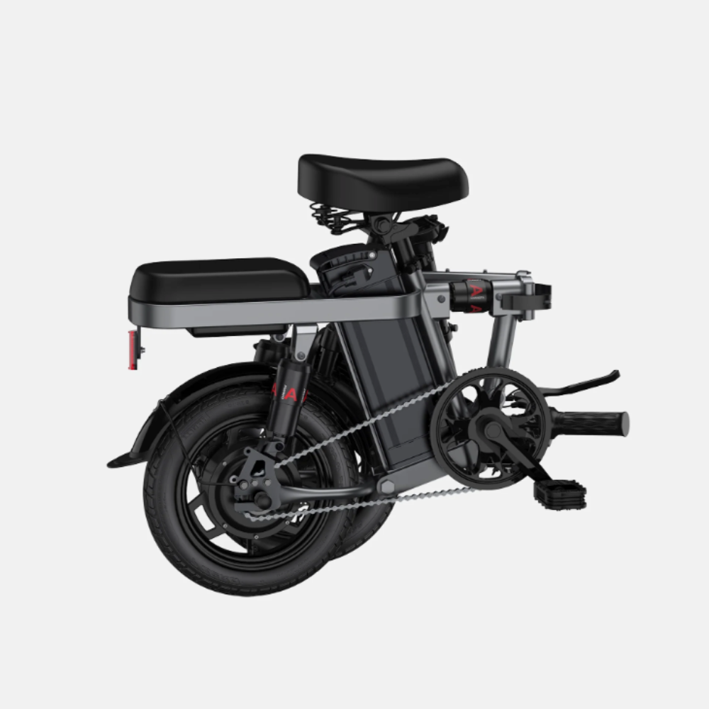 Compact Foldable 350W Electric Bicycle With Versatile Shock Absorbers