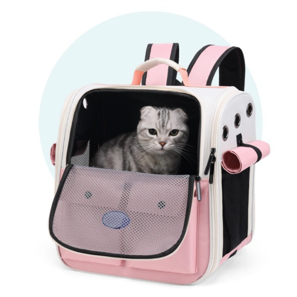 Breathable Travel Backpack for Pets