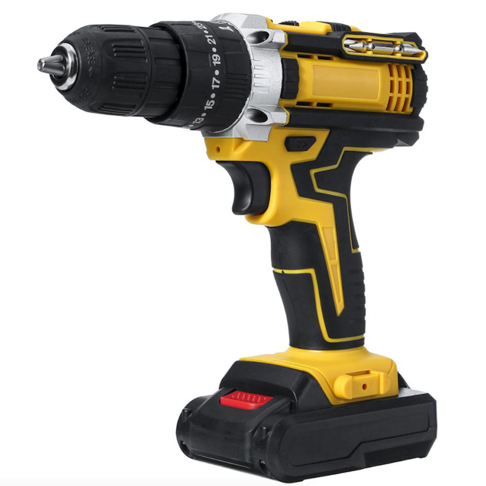 Cordless Impact Drill Driver with 48V Power and 25+3 Torque Options
