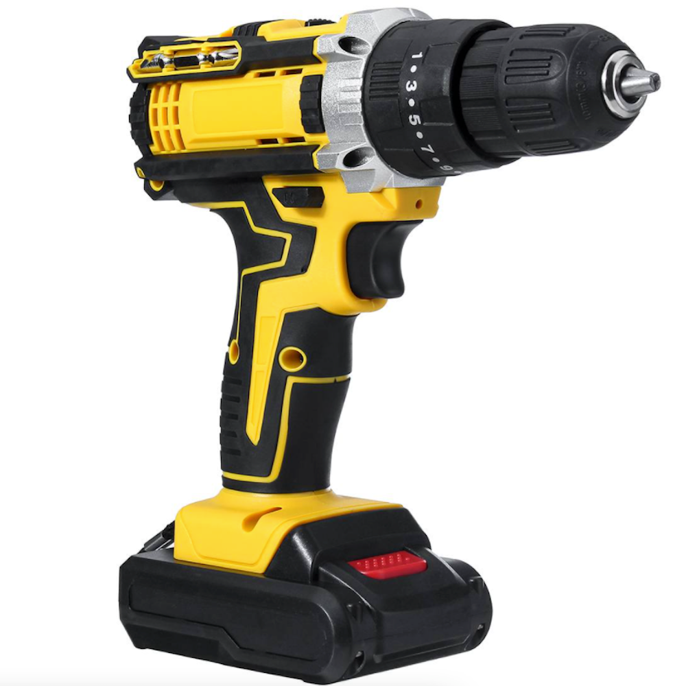 Cordless Impact Drill Driver with 48V Power and 25+3 Torque Options