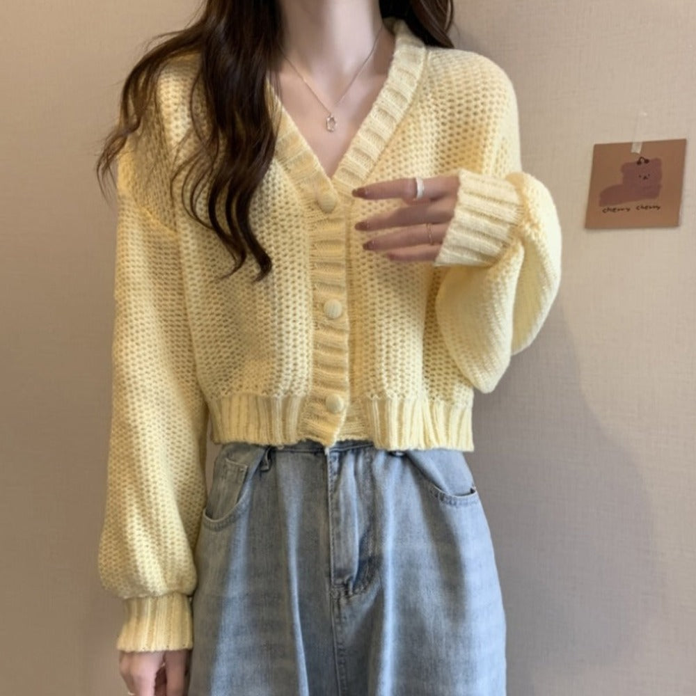 Slim Fit Short Cardigan for Women