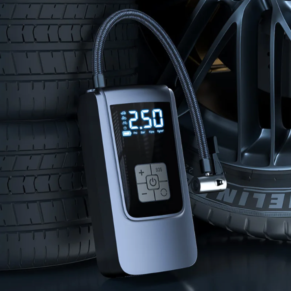 12V Portable Digital Air Compressor: Compact and Wireless