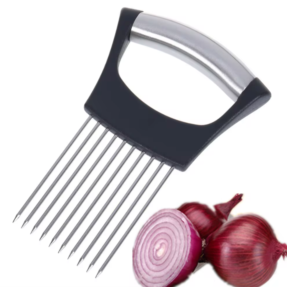 Slicing Tool for Onions - Durable Stainless Steel
