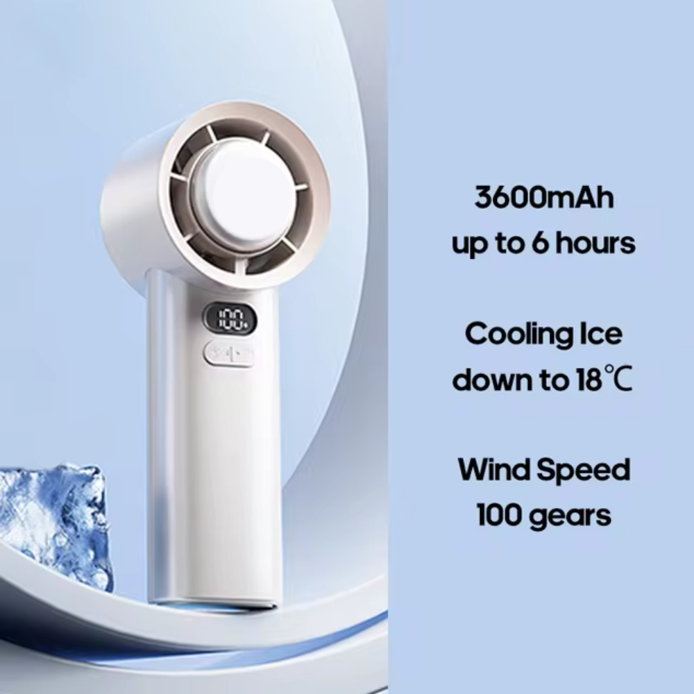 Handheld Compact Fan with Variable Speeds