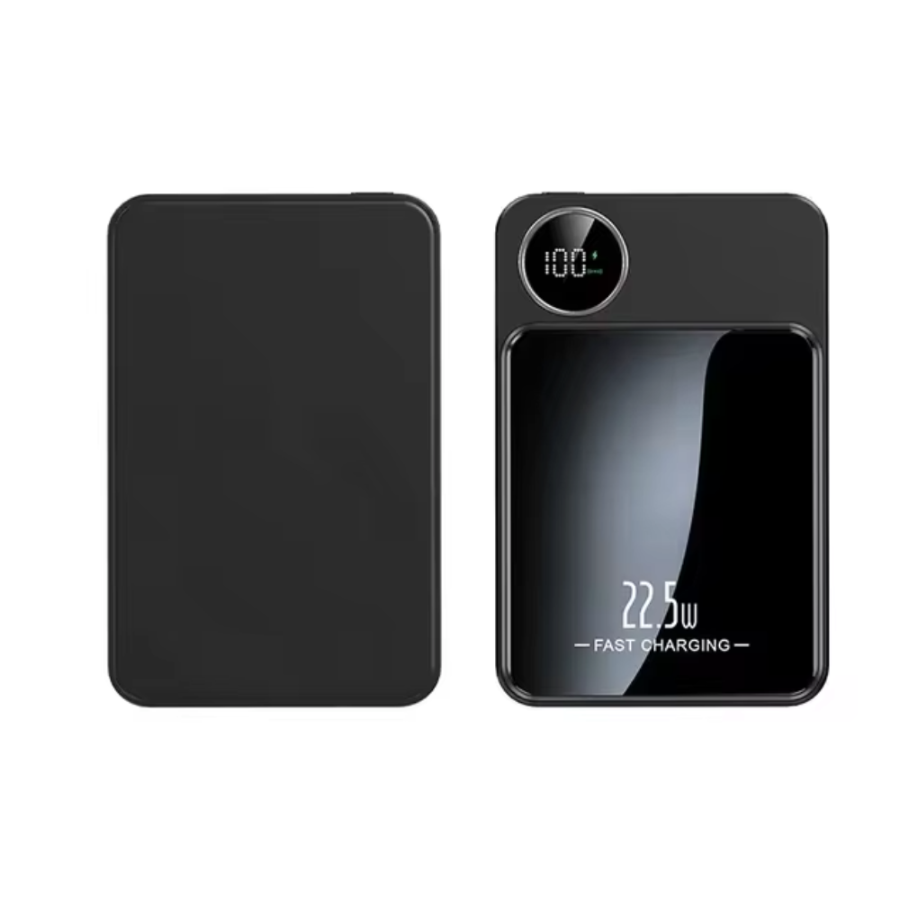 Magnetic Wireless Portable Power Bank - 10000 mAh for iPhone Compatibility