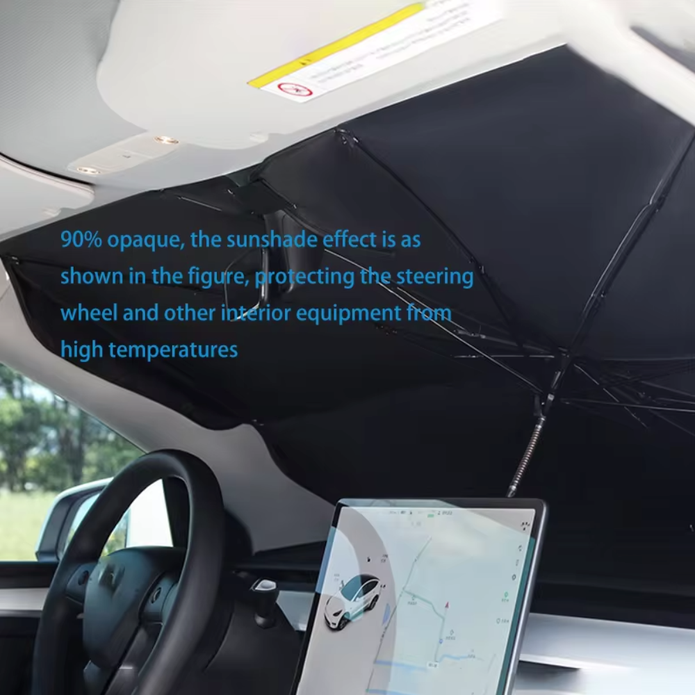 Collapsible Automobile Sun Shade Canopy