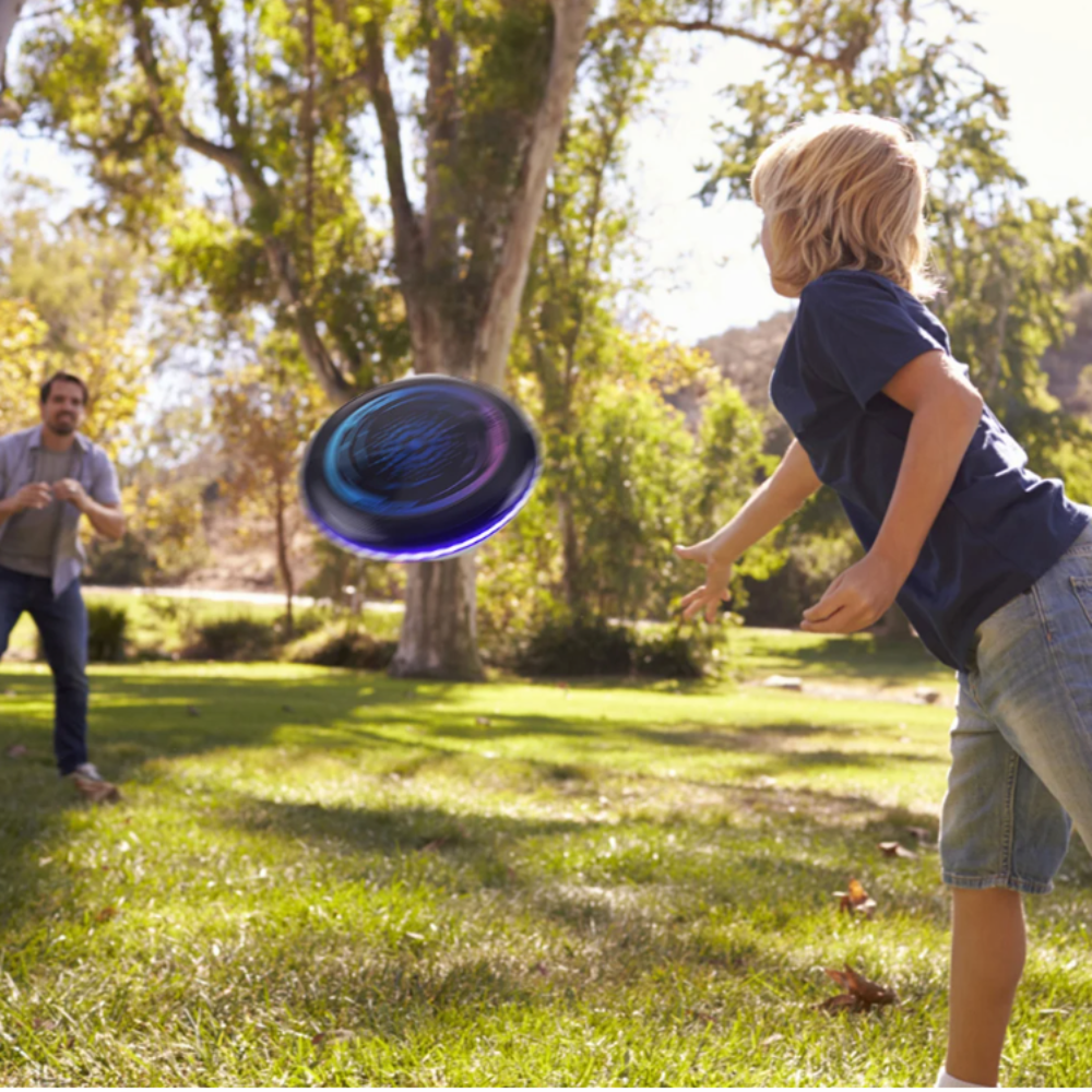 LED Flying Disc with Rechargeable Battery