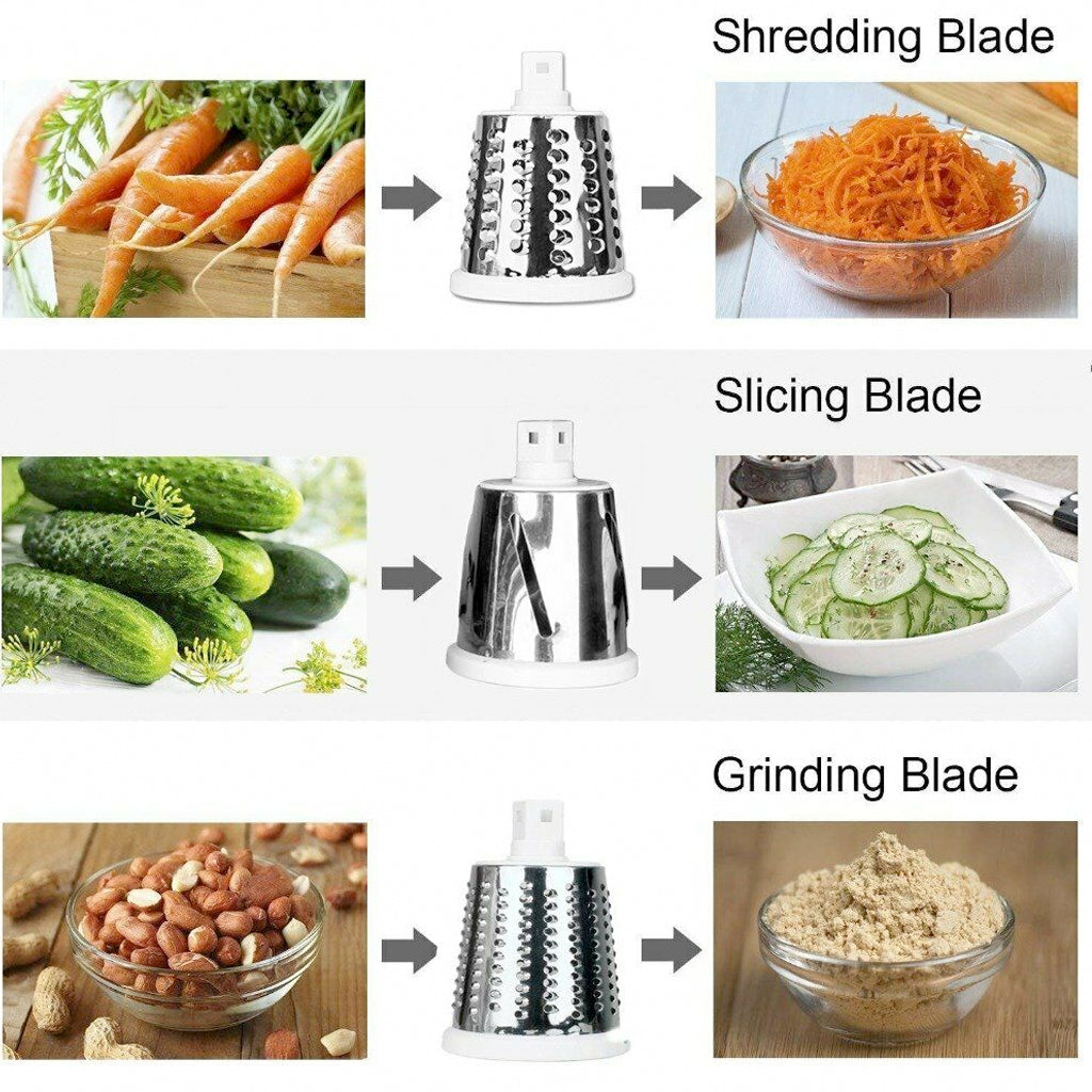 Multi-purpose Stainless Steel Kitchen Slicing and Grating Set