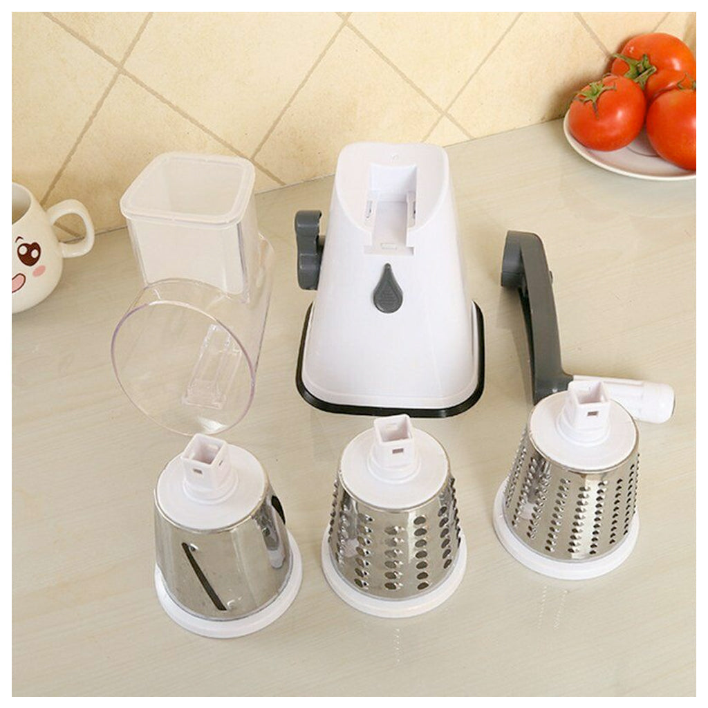 Multi-purpose Stainless Steel Kitchen Slicing and Grating Set