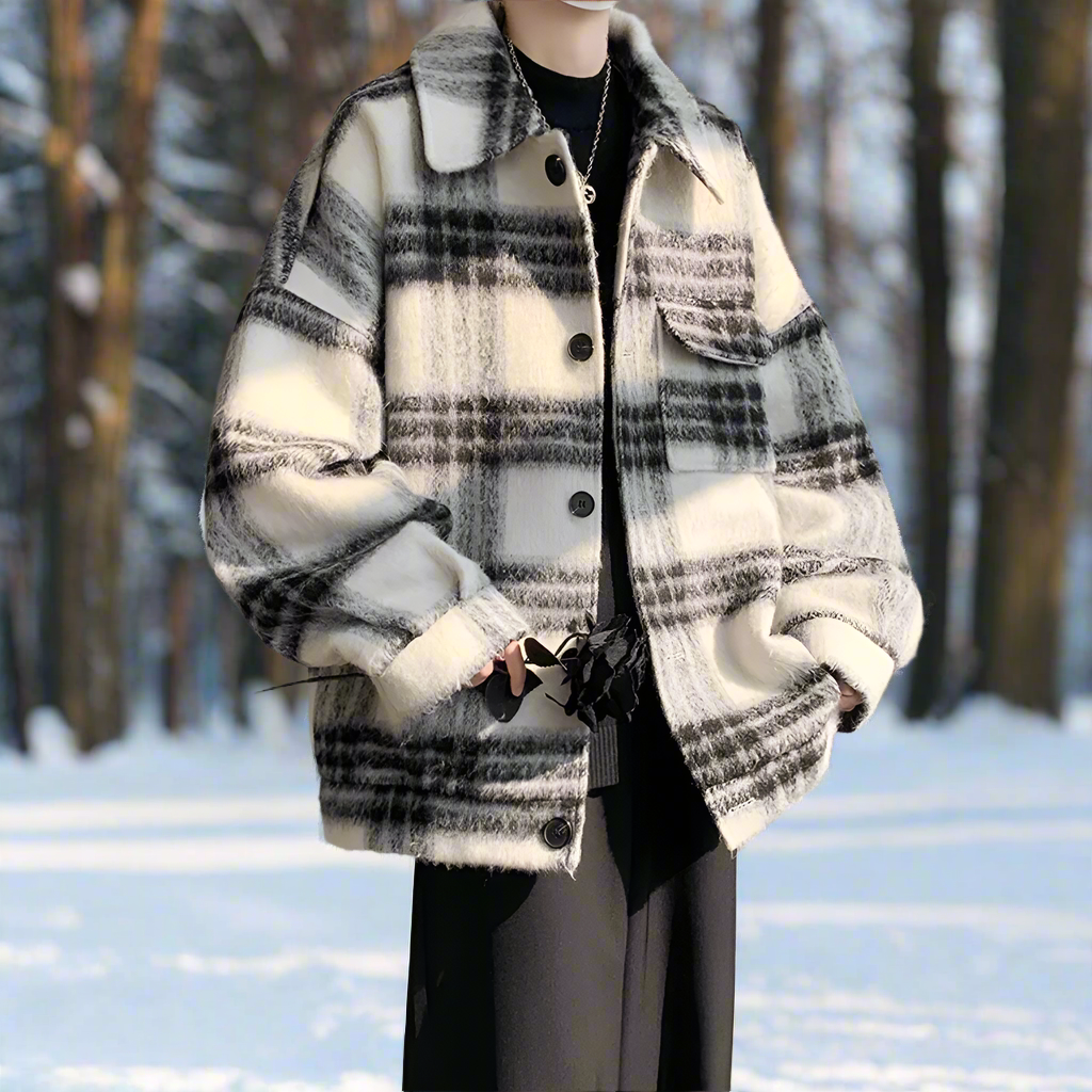 Plaid Shirt Jacket for Men: Enhancing Core Significance with a Fresh Twist