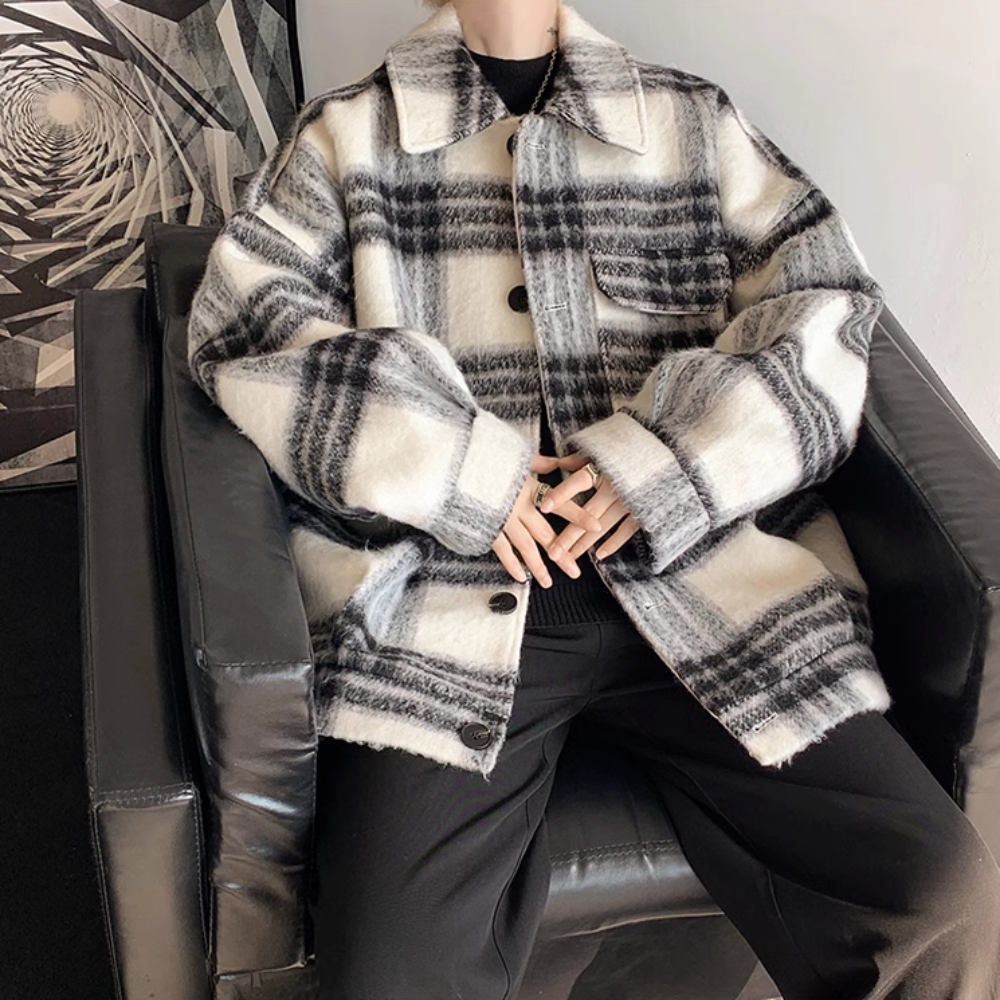 Plaid Shirt Jacket for Men: Enhancing Core Significance with a Fresh Twist