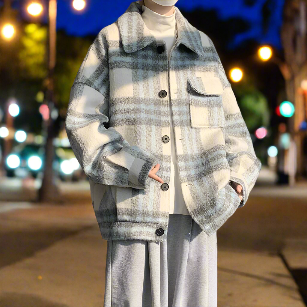 Plaid Shirt Jacket for Men: Enhancing Core Significance with a Fresh Twist