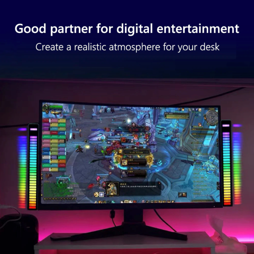 Pair of Dragon Music Reactive LED Light Bars