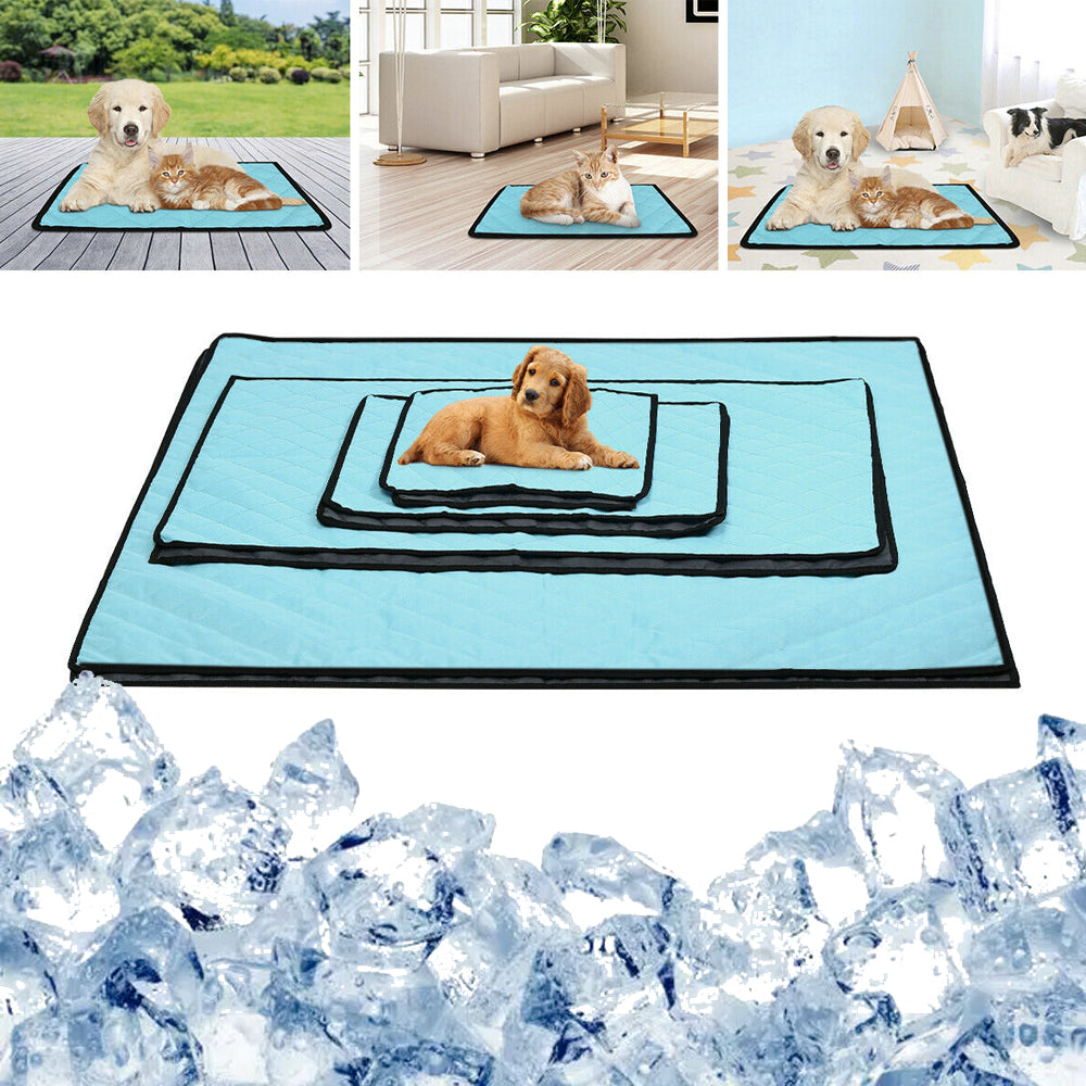 Foldable Cooling Pad Bed for Cats and Dogs - Available in 4 Sizes