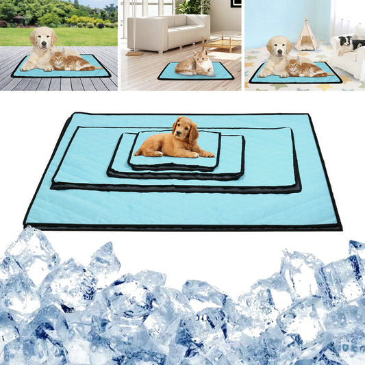 Foldable Cooling Pad Bed for Cats and Dogs - Available in 4 Sizes