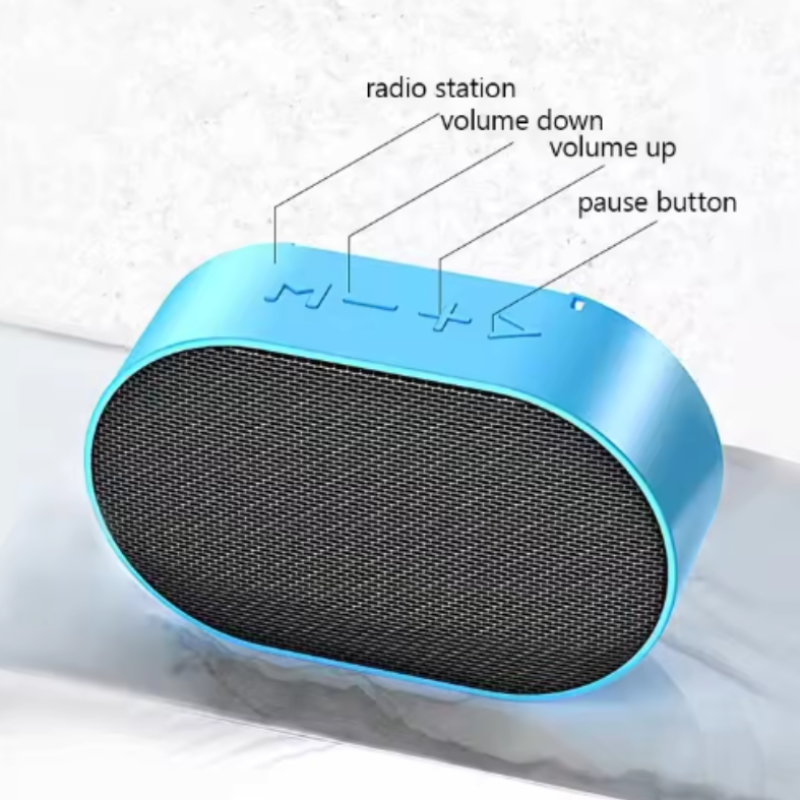 Mini Portable Speaker with Powerful Bass and Bluetooth 5.0 Connectivity