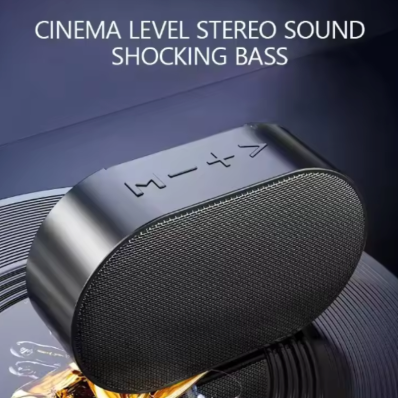 Mini Portable Speaker with Powerful Bass and Bluetooth 5.0 Connectivity