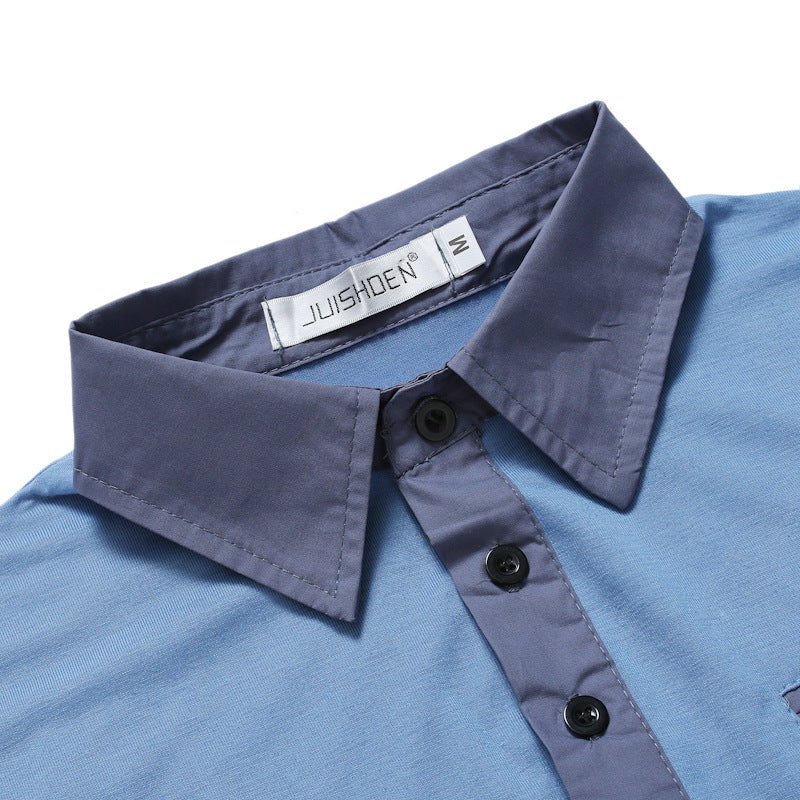2-colored Dress Polo Shirt