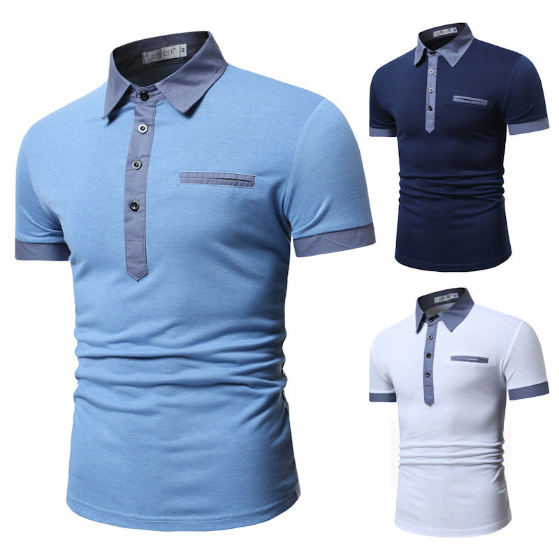 2-colored Dress Polo Shirt