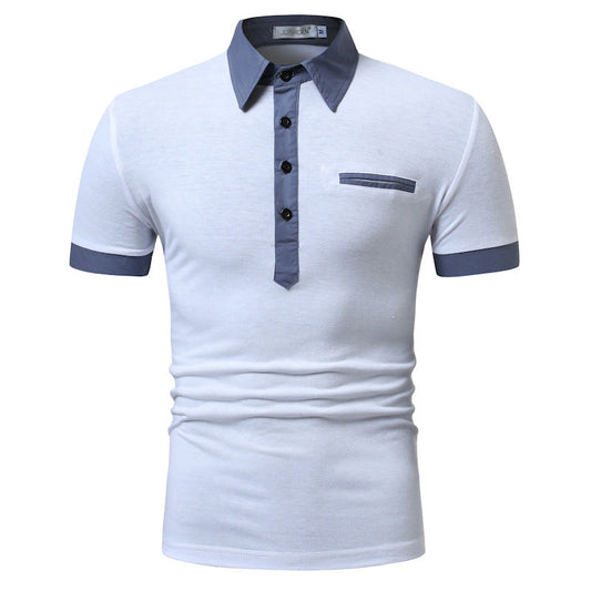 2-colored Dress Polo Shirt