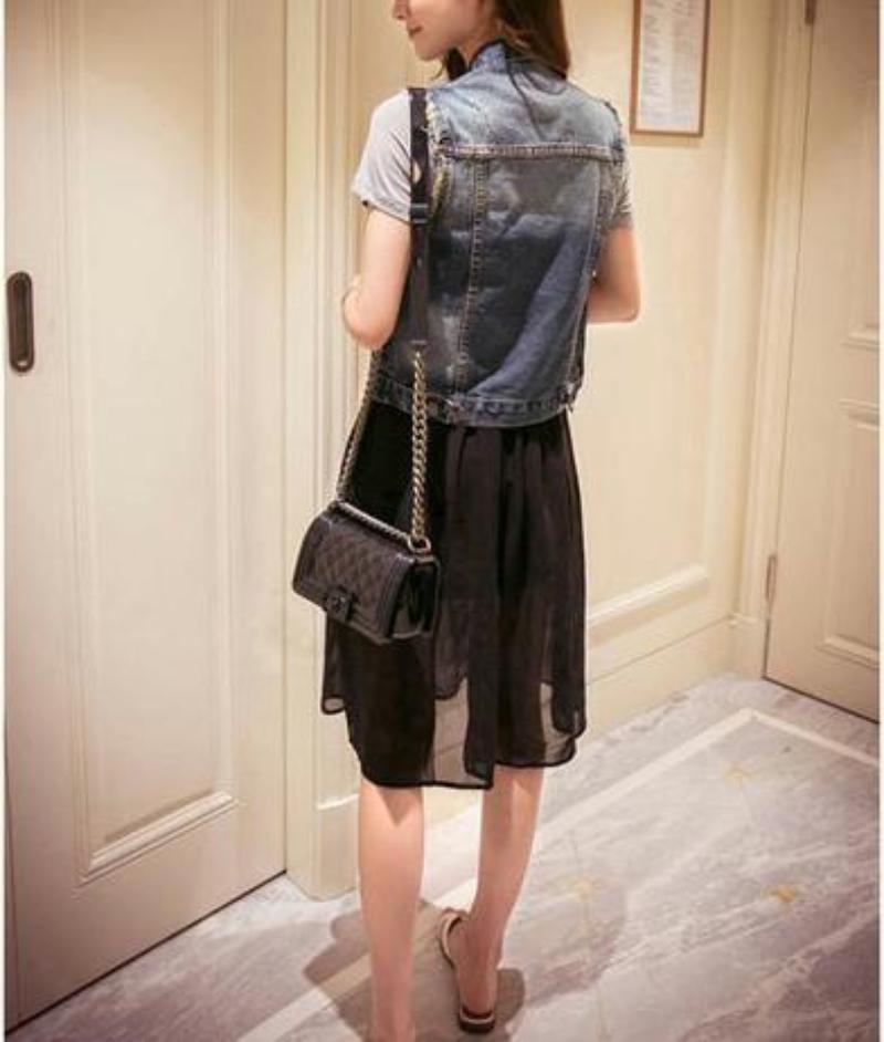 Denim Waistcoat for Women