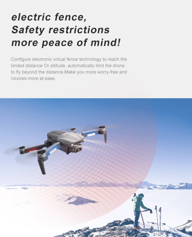 Smart Dual Camera Phantom Ninja Drone with GPS AF9