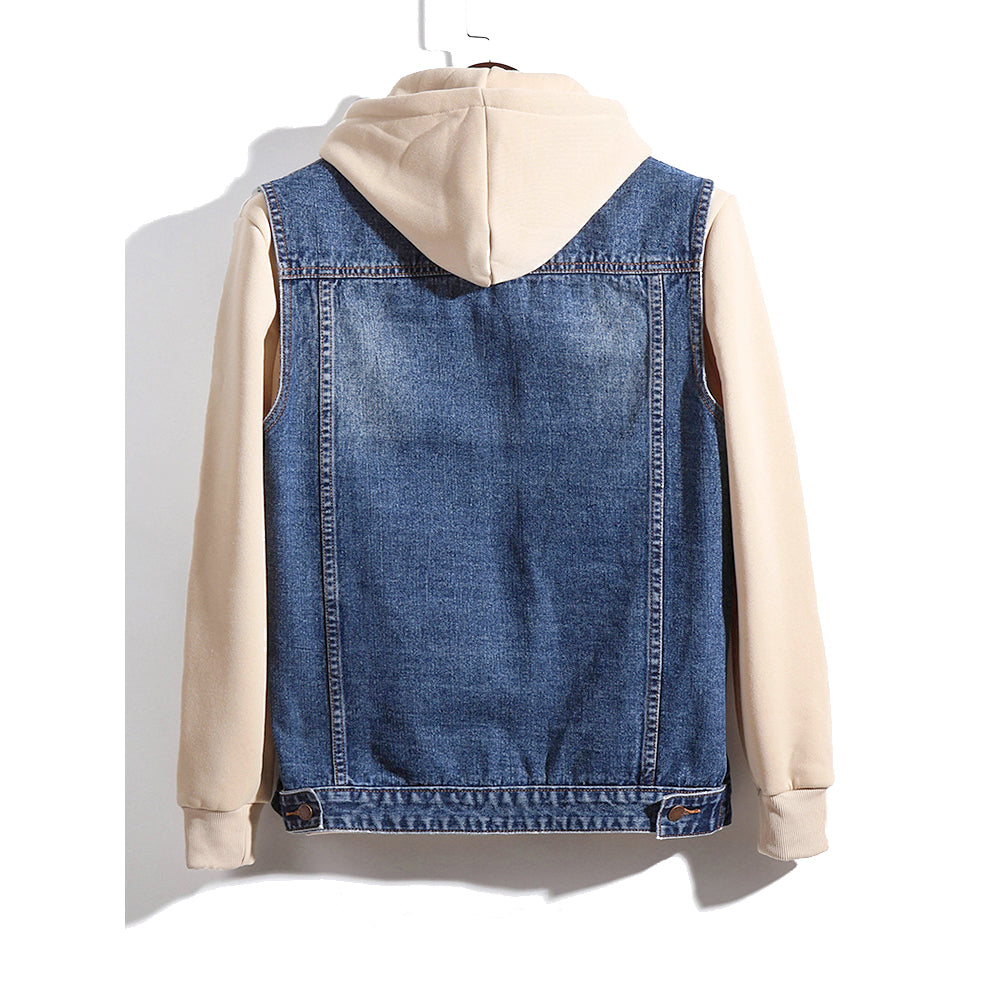 Denim Vest for Casual Men's Wear
