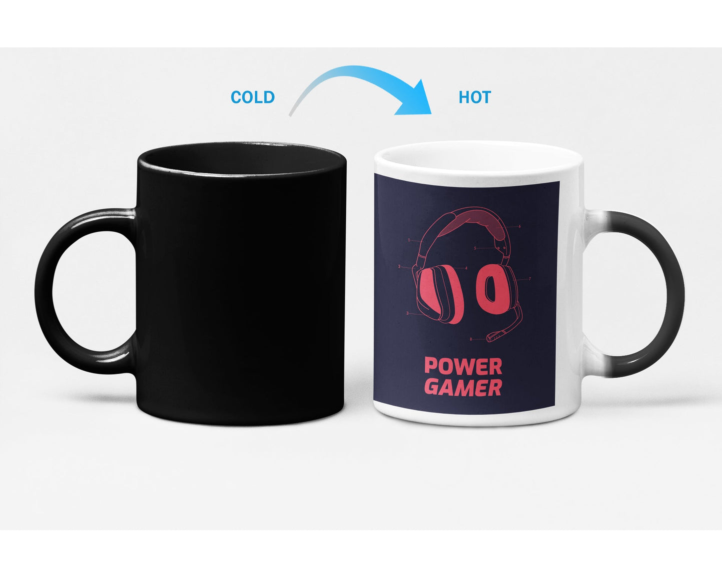 Power Player Thermochromic Mug