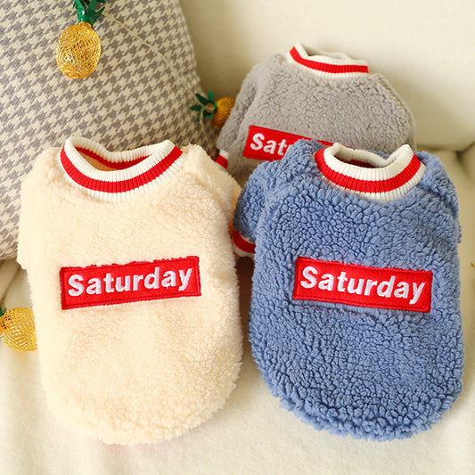 Saturday Fleece Top for Dogs and Puppies