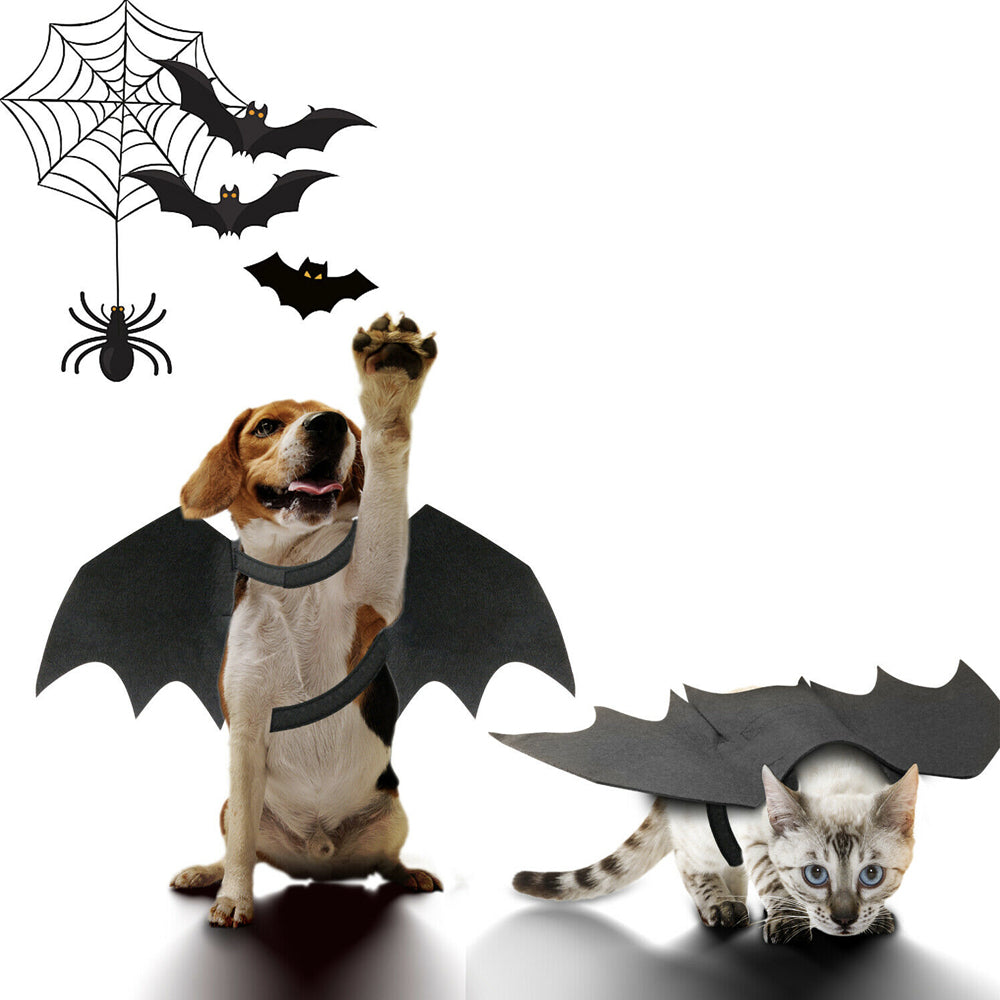 Pet Wings Costume for Halloween - Perfect for Cats and Dogs