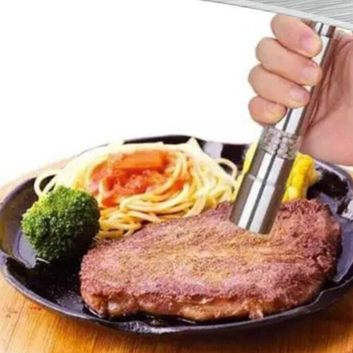 Stainless Steel Deluxe Salt and Pepper Spice Mill