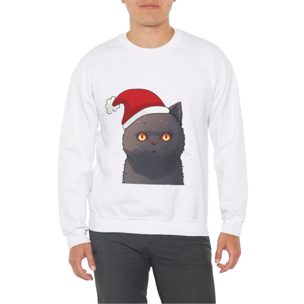 Festive Feline Pullover