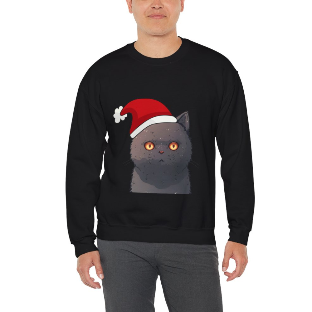 Festive Feline Pullover