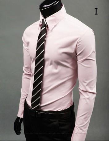 Slim Fit Button-Up Shirt for Men - Stylish and Modern Design