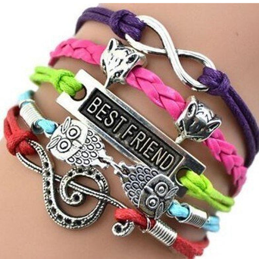3-Piece Set of Bracelets for Stylish Girls on the Streets