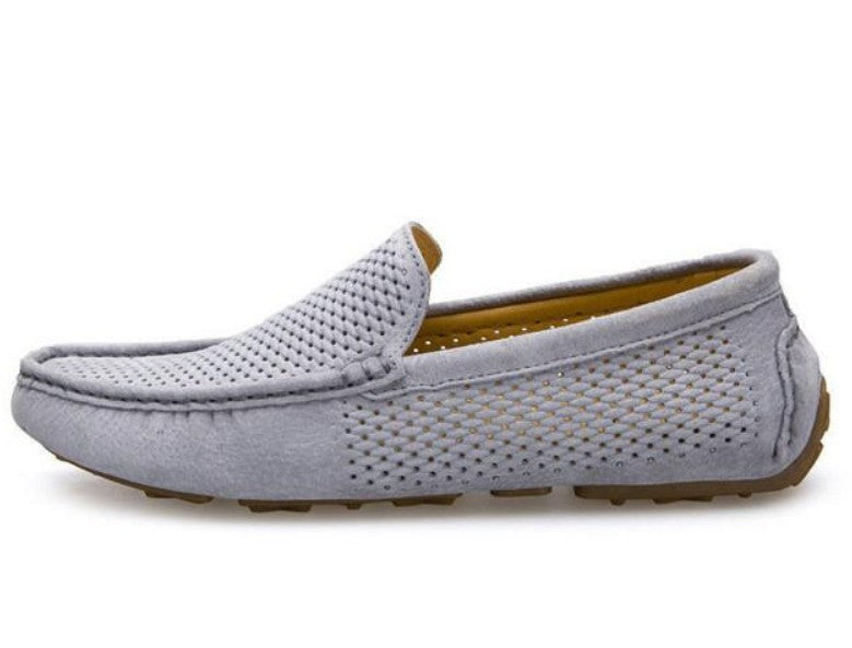 Breathable Slip On Leather Loafers for Men - Casual and Stylish
