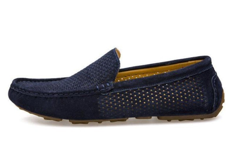 Breathable Slip On Leather Loafers for Men - Casual and Stylish