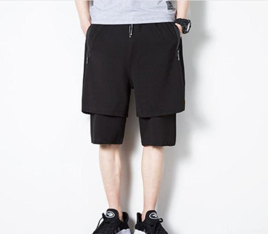 Dual-Layered Men's Shorts