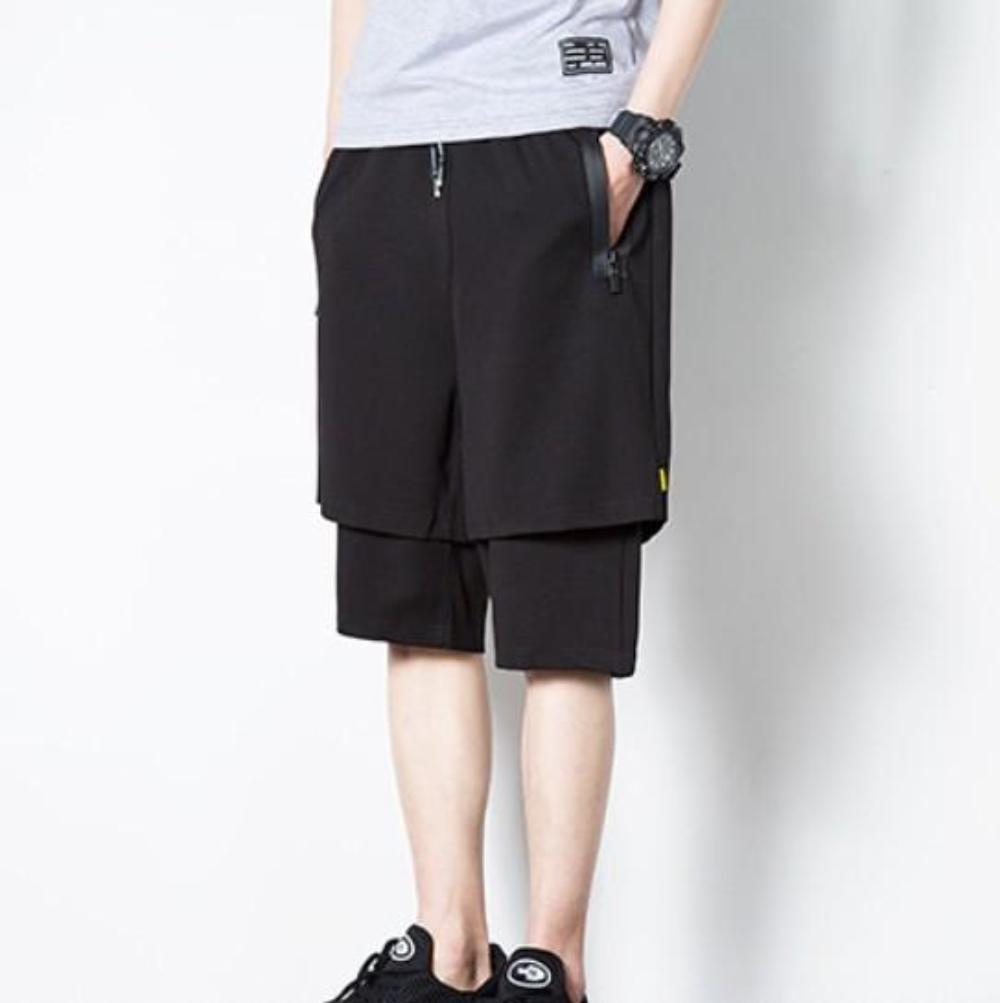 Dual-Layered Men's Shorts