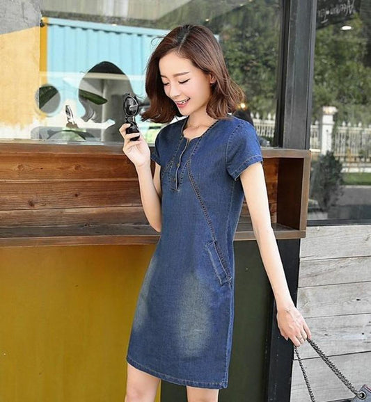 Denim Dress for Women: A Stylish One-Piece Option